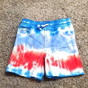 Cat & Jack Kids Unisex Blue/Red 3T Shorts